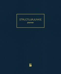 Structuurjunkie Planner zonder data – notitieboek voor planning en journaling