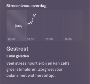Oura Ring app readiness score en herstelstatus gebaseerd op hartslagvariatie, rusthartslag en slaapkwaliteit