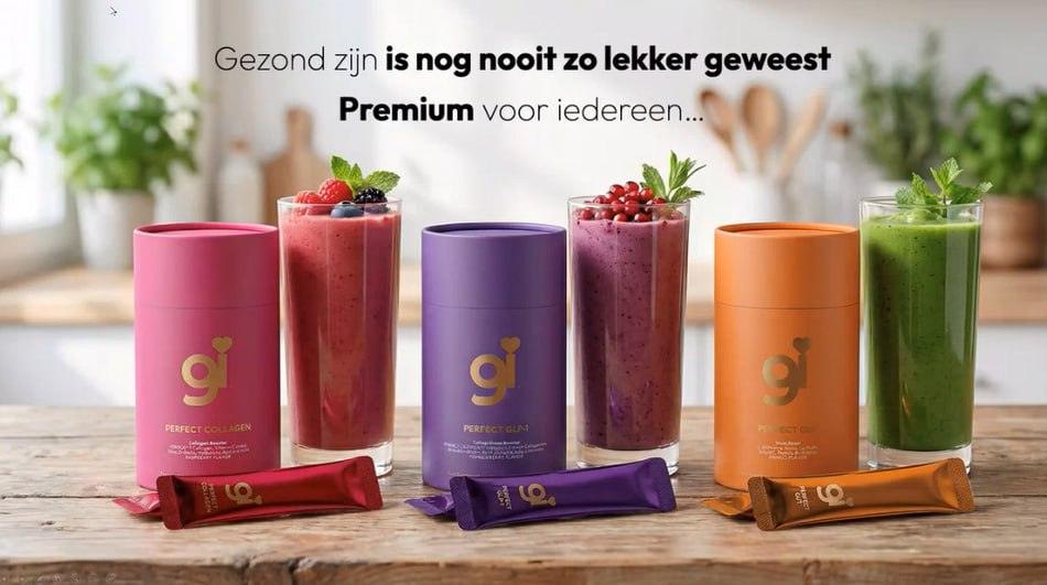 Gilliou collagen review collageen supplement poeder pot verpakking