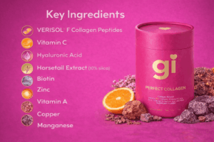 gilliou collageen supplement verisol collageen peptides huid haar nagels