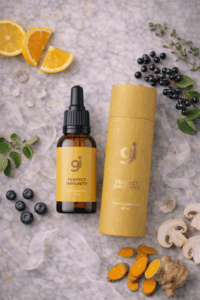 Gilliou Perfect Immunity druppels met botanische extracten voor immuunondersteuning